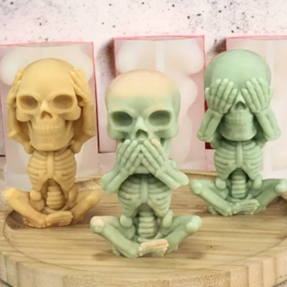 3D Skeleton votives